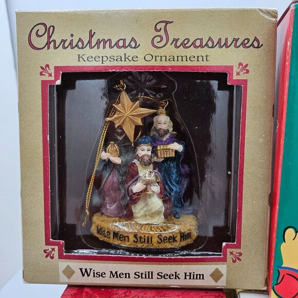 Hallmark Keepsake Christmas Ornaments Set Of 4: Wise Men Pooh Tigger New Millenn - Picture 2 of 8